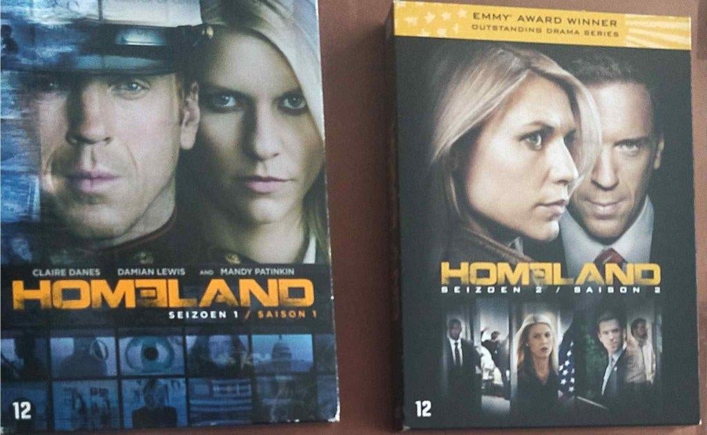 Homeland Seizoen 1 + 2 + 3 ( 12 DVD) - hoeft niet in 1 koop, Vanaf 12 jaar, Ophalen of Verzenden, Zo goed als nieuw, Actie en Avontuur