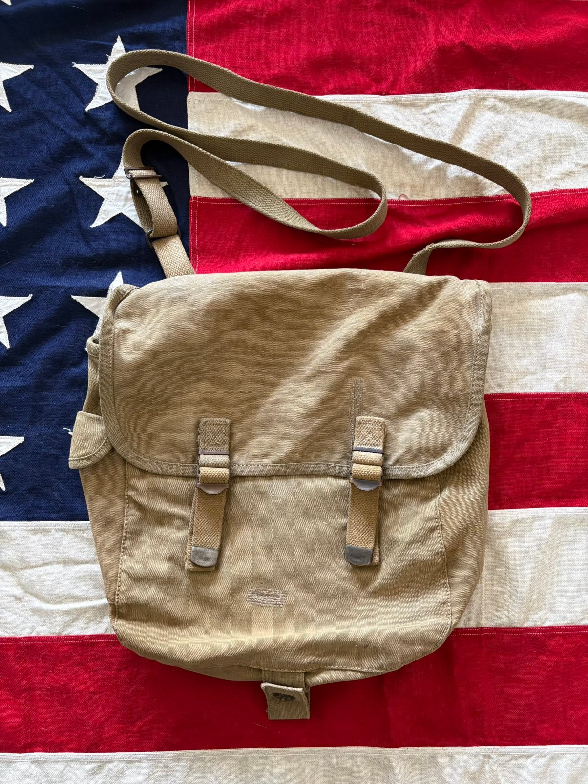 USMC WW2 officer musette bag, Ophalen of Verzenden, Duitsland