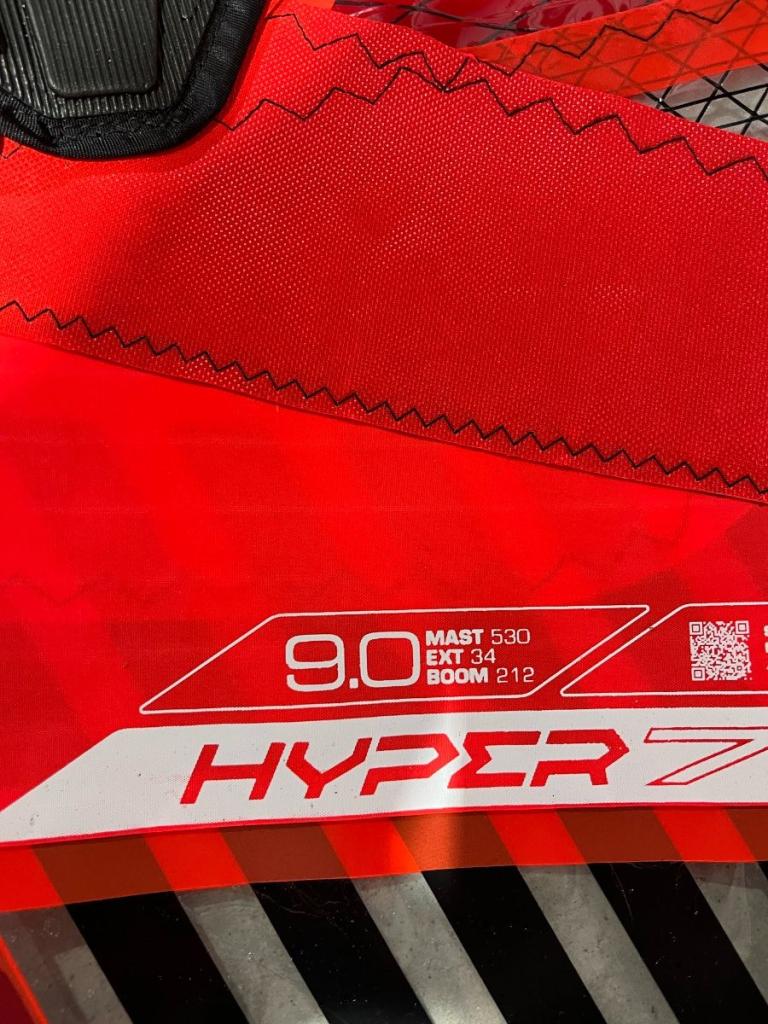 Severne Hyper 7 9.0, Watersport en Boten, Niet ingevuld, Niet ingevuld, Niet ingevuld
