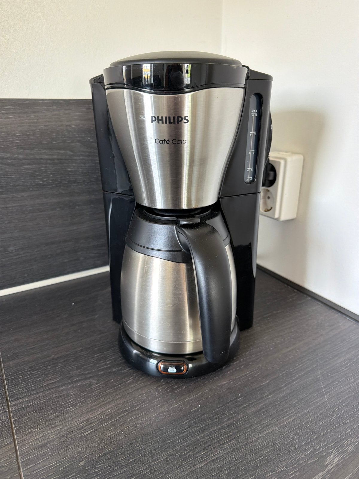 Philips Café Gaia Filterkoffiezetapparaat, Ophalen, 10 kopjes of meer, Koffiemachine, Gemalen koffie