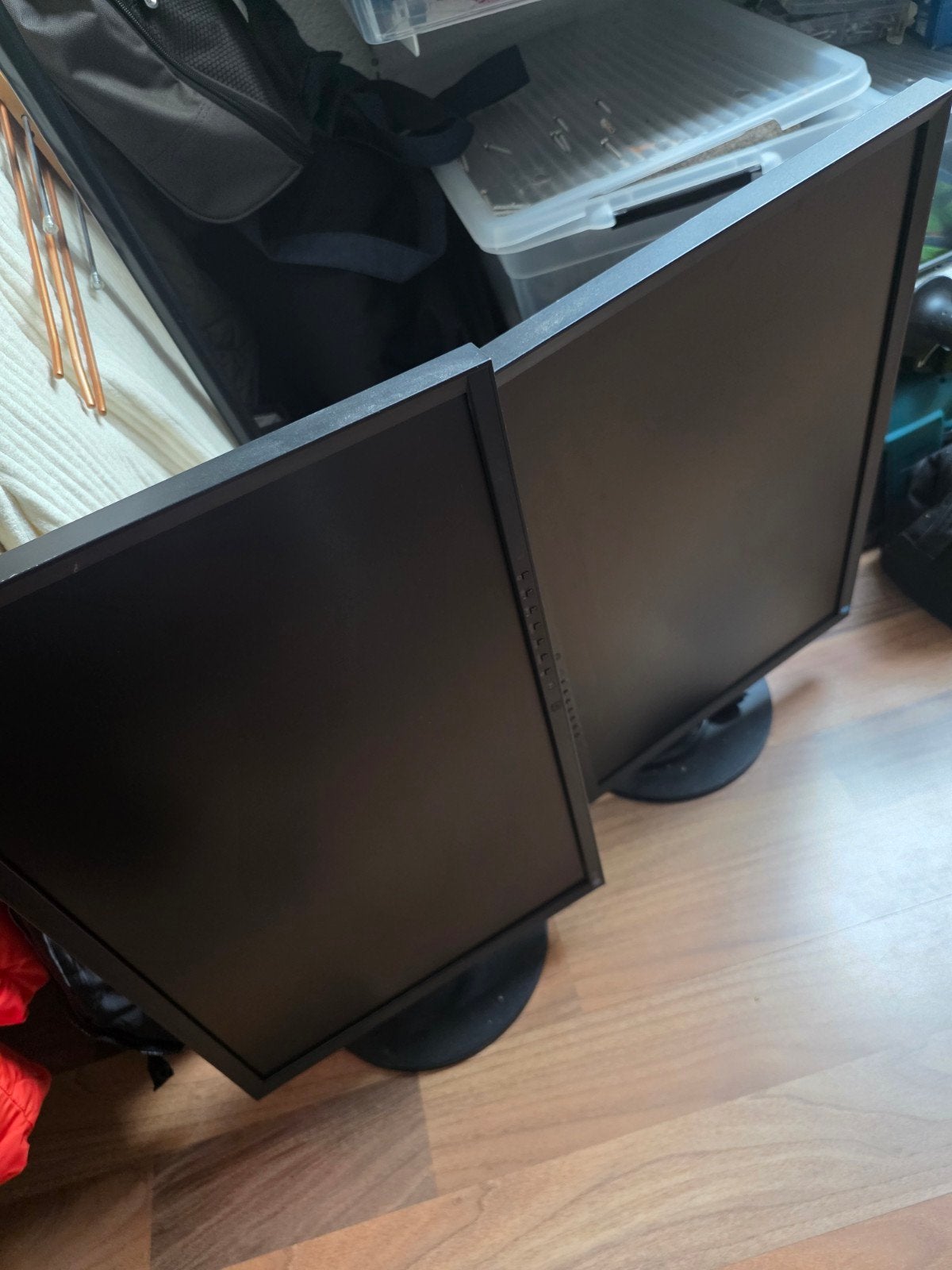 *Gratis* Dubbele Eizo FlexScan EV2216W Monitor - 22 inch, Computers en Software, Ophalen, Gebruikt, Eizo, Full HD