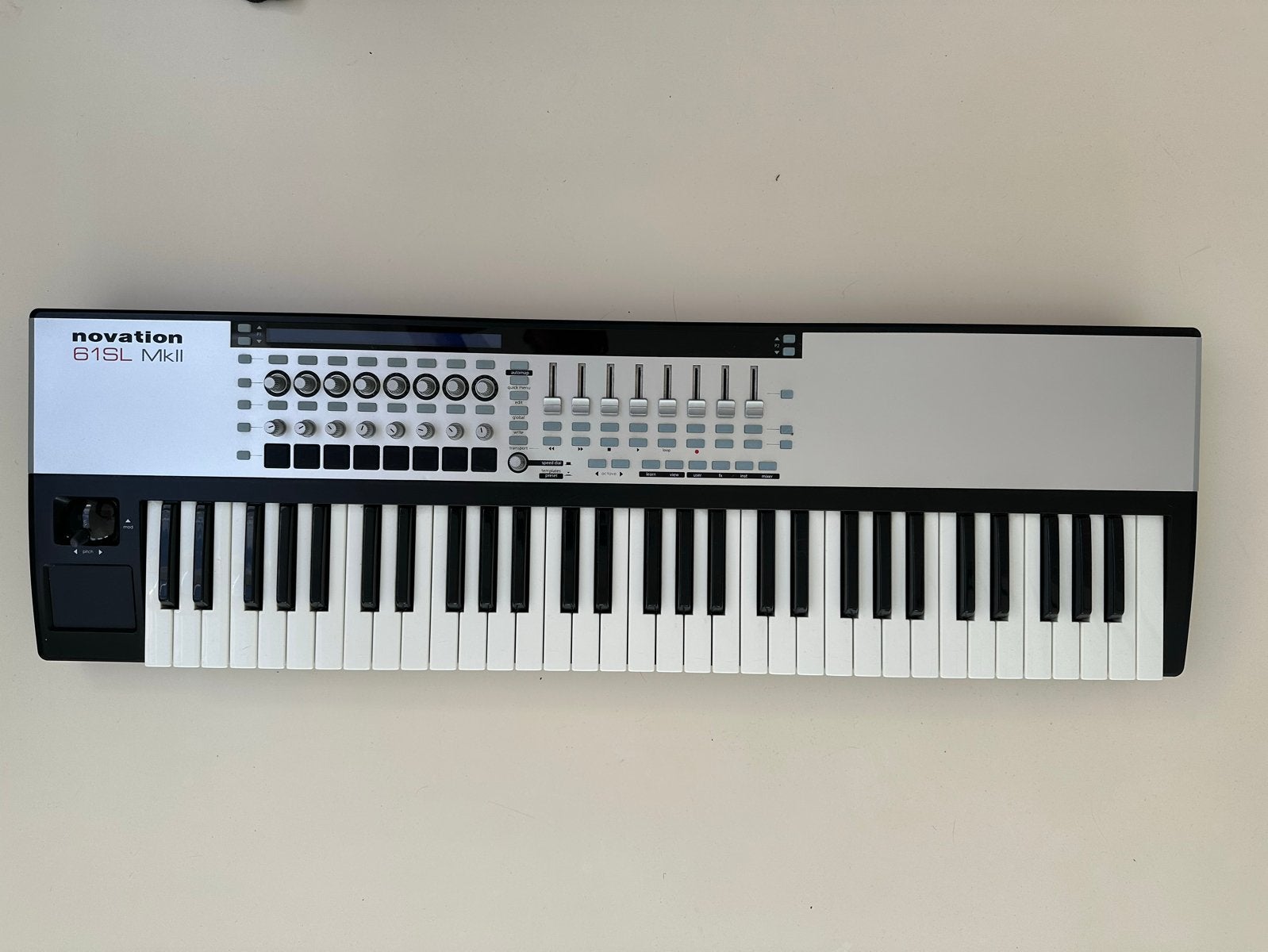 Novation 61SL MKII MIDI Controller Keyboard, Overige merken, Ophalen of Verzenden, Midi-aansluiting, 61 toetsen