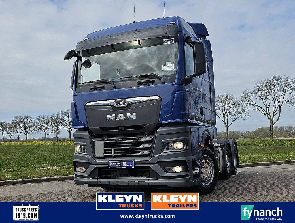 M.A.N. 26.470 TGX gm 6x2/2 adr ex/iii, Automaat, Euro 6, Blauw, MAN