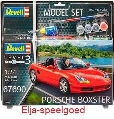 Revell Model Set Porsche Boxster - Bouwpakket 67690 1:24, Auto, Nieuw, Ophalen of Verzenden, 1:32 tot 1:50