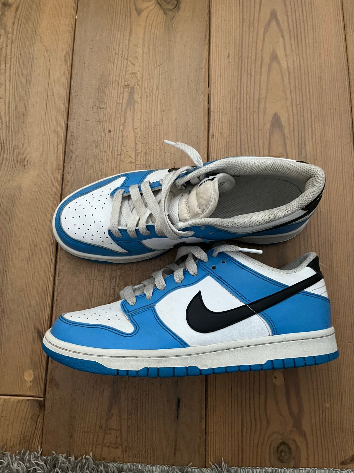 Nike Dunk maat 38,5, Blauw, Ophalen of Verzenden, Sneakers of Gympen, Gedragen