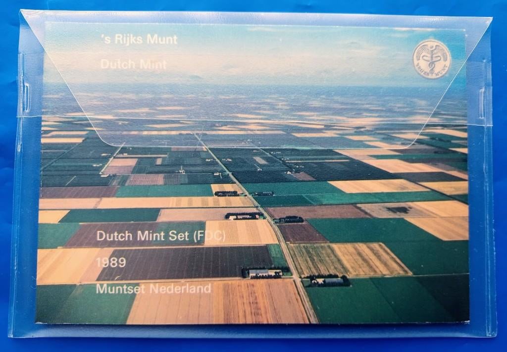 FDC Muntset 1989 Flevoland, Postzegels en Munten, Verzenden, Koningin Beatrix, Overige waardes, Setje