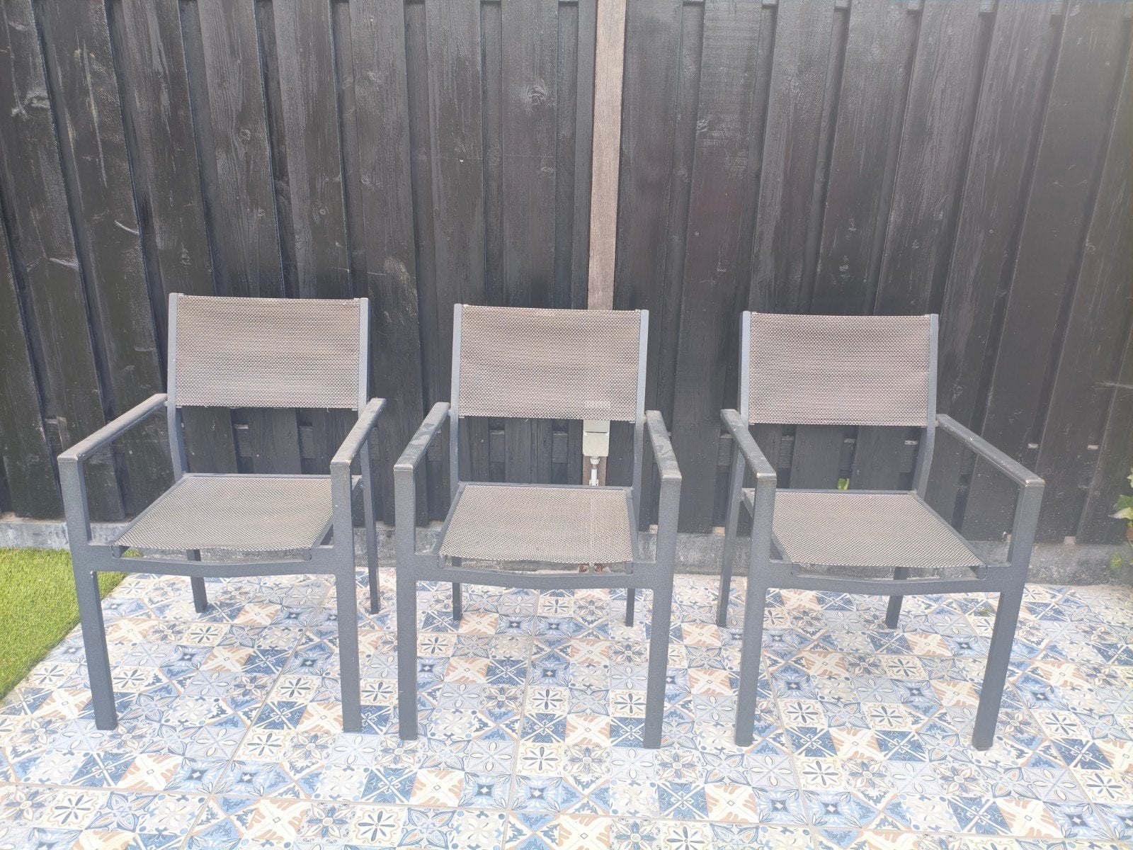 6 stapelbare stoelen van Cranenbroek, Tuin en Terras, Ophalen