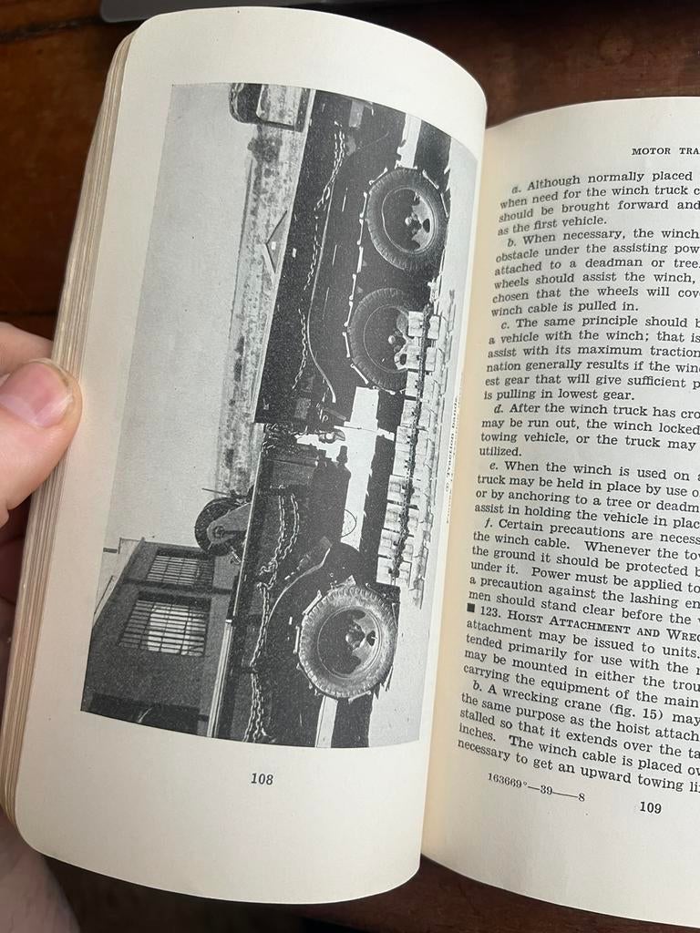 WO2 Amerikaans voorschrift brug voertuig motor transport, Verzamelen, Militaria | Tweede Wereldoorlog, Ophalen of Verzenden, Nederland