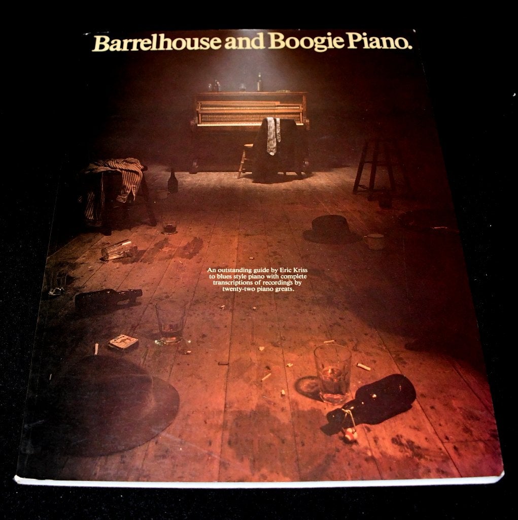 Barrelhouse And Boogie Piano - By Eric Kriss To Blues Style, Muziek en Instrumenten, Ophalen of Verzenden, Zo goed als nieuw, Blues