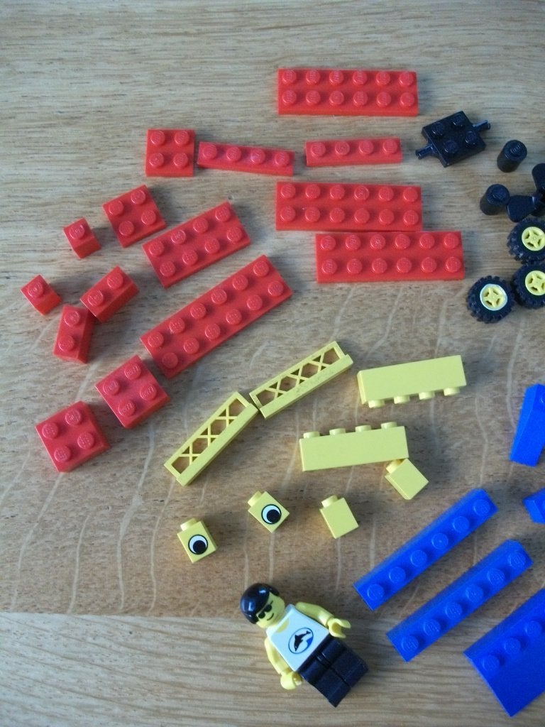 LEGO set 4221 Challenger Set 100 (set 1), Kinderen en Baby's, Gebruikt, Lego, Ophalen of Verzenden, Complete set