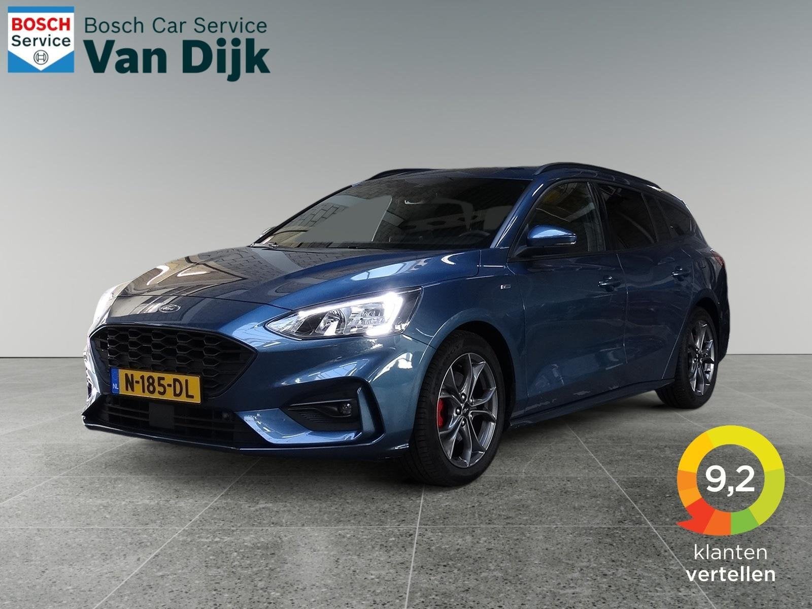 Ford Focus ST-Line Hybrid | Camera | Keyless | Winter Pack, Gebruikt, Blauw, Verwarmde buitenspiegels, Origineel Nederlands