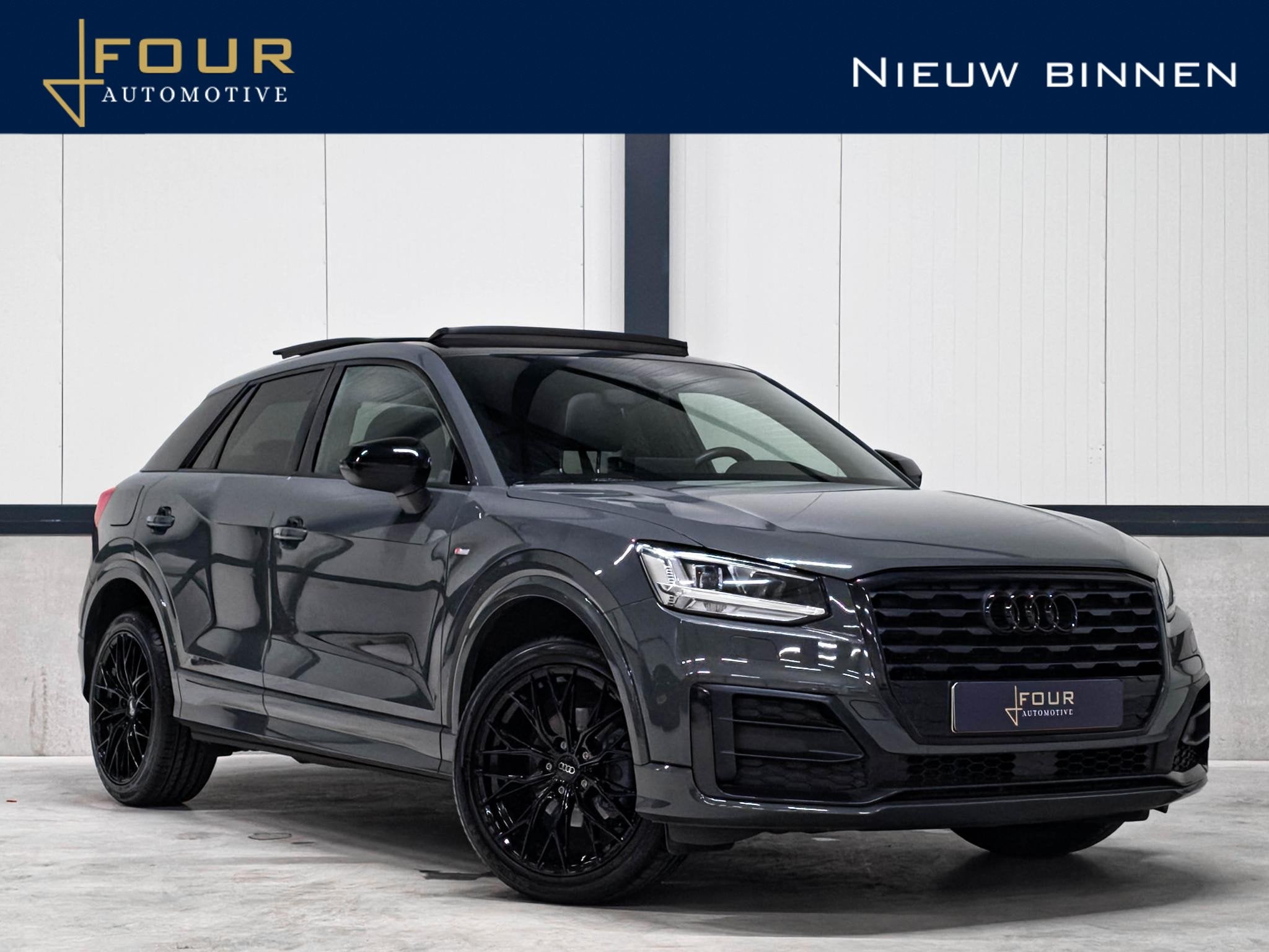 Audi Q2 35 TFSI S line | Trekhaak | Panoramadak | 1e Eig | D, Auto's, Verwarmde buitenspiegels, 4 cilinders, 150 pk, Leder en Stof