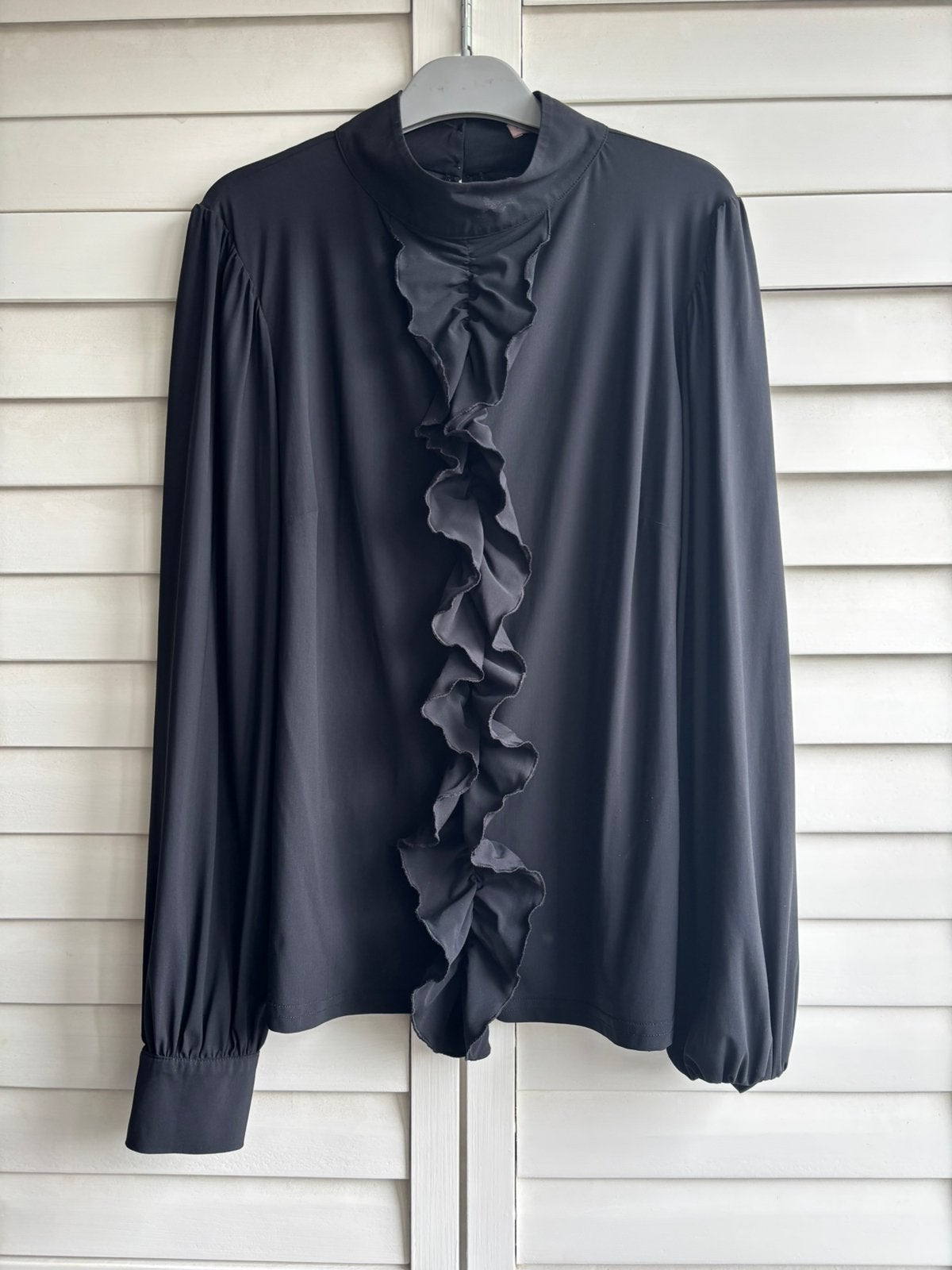 Zwarte top blouse Studio Anneloes maat S, Studio Anneloes, Zwart, Ophalen of Verzenden, Zo goed als nieuw