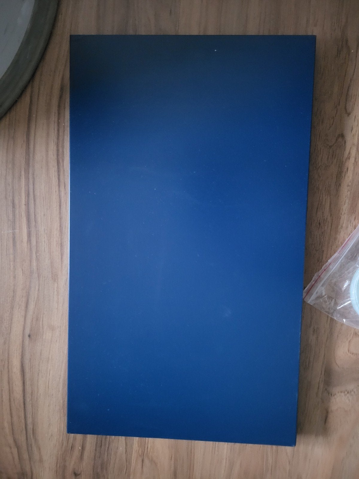 Blauw magnetisch planbord met accessoires, Ophalen of Verzenden, Zo goed als nieuw, Blauw, Metaal