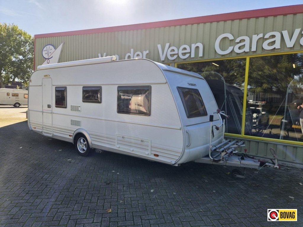 Tabbert Da Vinci 540 DM Cassette luifel, mover, Caravans en Kamperen, Tabbert, Fietsenrek, Bedrijf, Treinzit