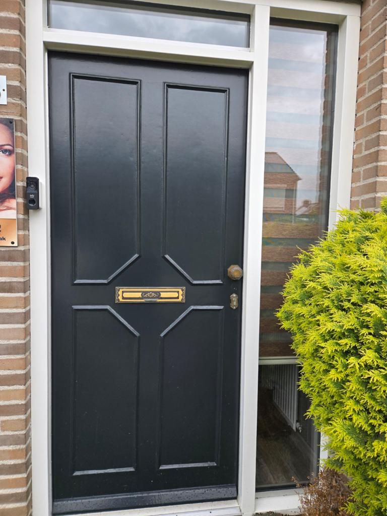 Mooie buiten voordeur, Ophalen of Verzenden, Gebruikt, Buitendeur, 200 tot 215 cm
