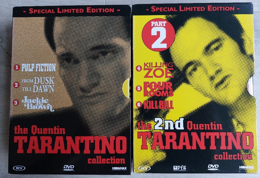 DVDbox The Quentin Tarantino Collection Deel 1 en 2, Ophalen, Engels, Vanaf 16 jaar, Nederlands