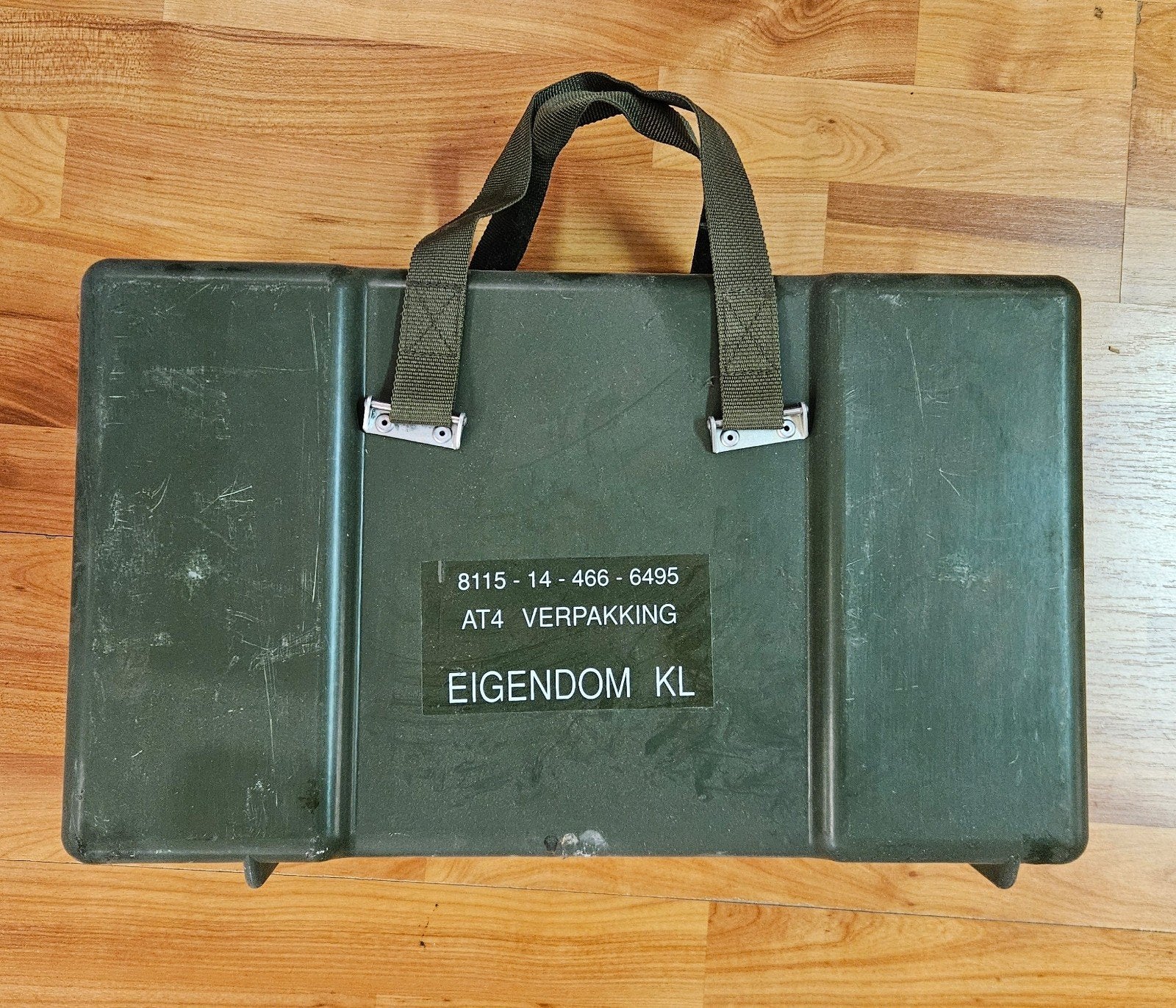 Originele Militaire Transportkist / Legerkist - AT4 KL, Ophalen of Verzenden
