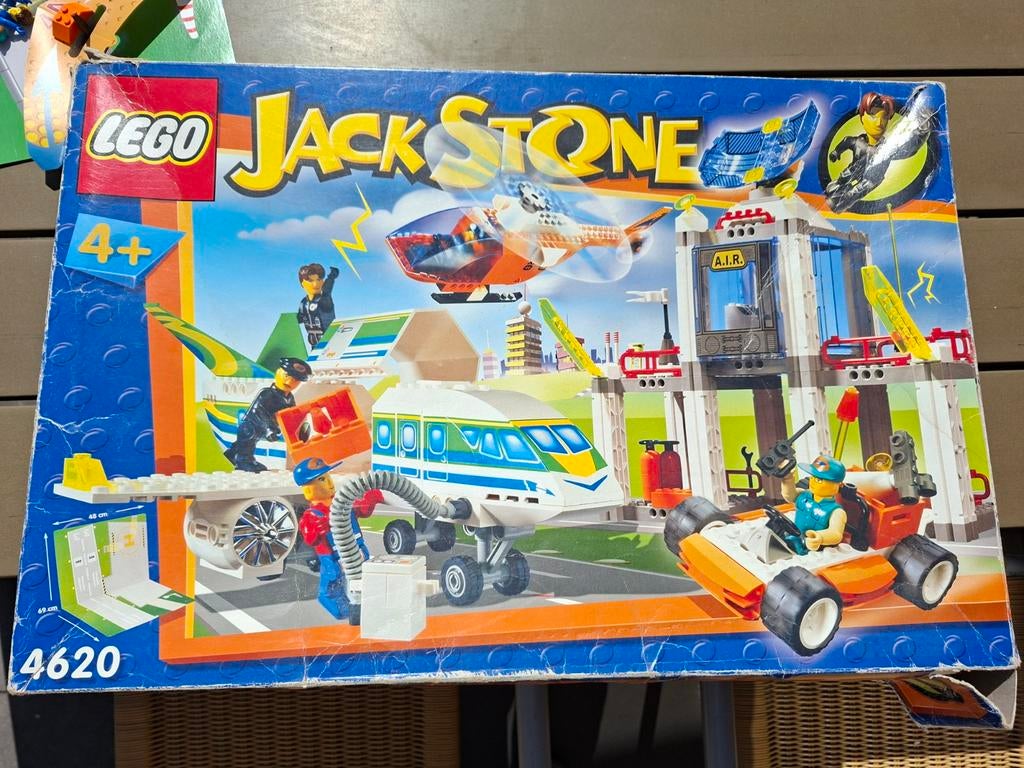 Lego Vliegveld Jack Stone, Ophalen, Zo goed als nieuw, Compleet, Lego