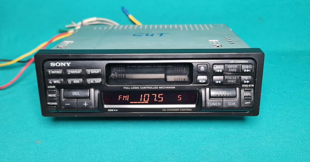 Sony xr-c202mk2 casssette receiver, Auto diversen, Autoradio's, Ophalen of Verzenden, Zo goed als nieuw