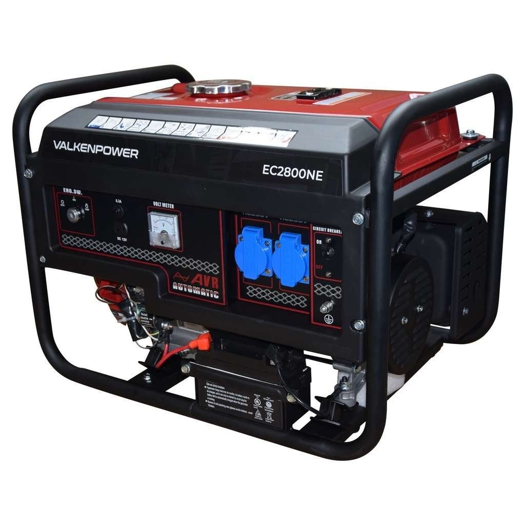 Benzinegenerator / aggregaat 3 kW elektrische start AVR, Valkenpower, Elektrisch startend, Nieuw, Louwsmabalk@outlook.com