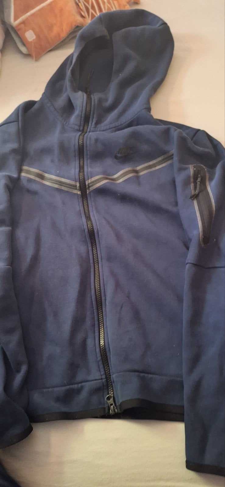 Nike Tech Fleece Pak - Maat M - Blauw, Kleding | Heren, Sportkleding, Nike, Ophalen of Verzenden, Gedragen, Maat 48/50 (M)
