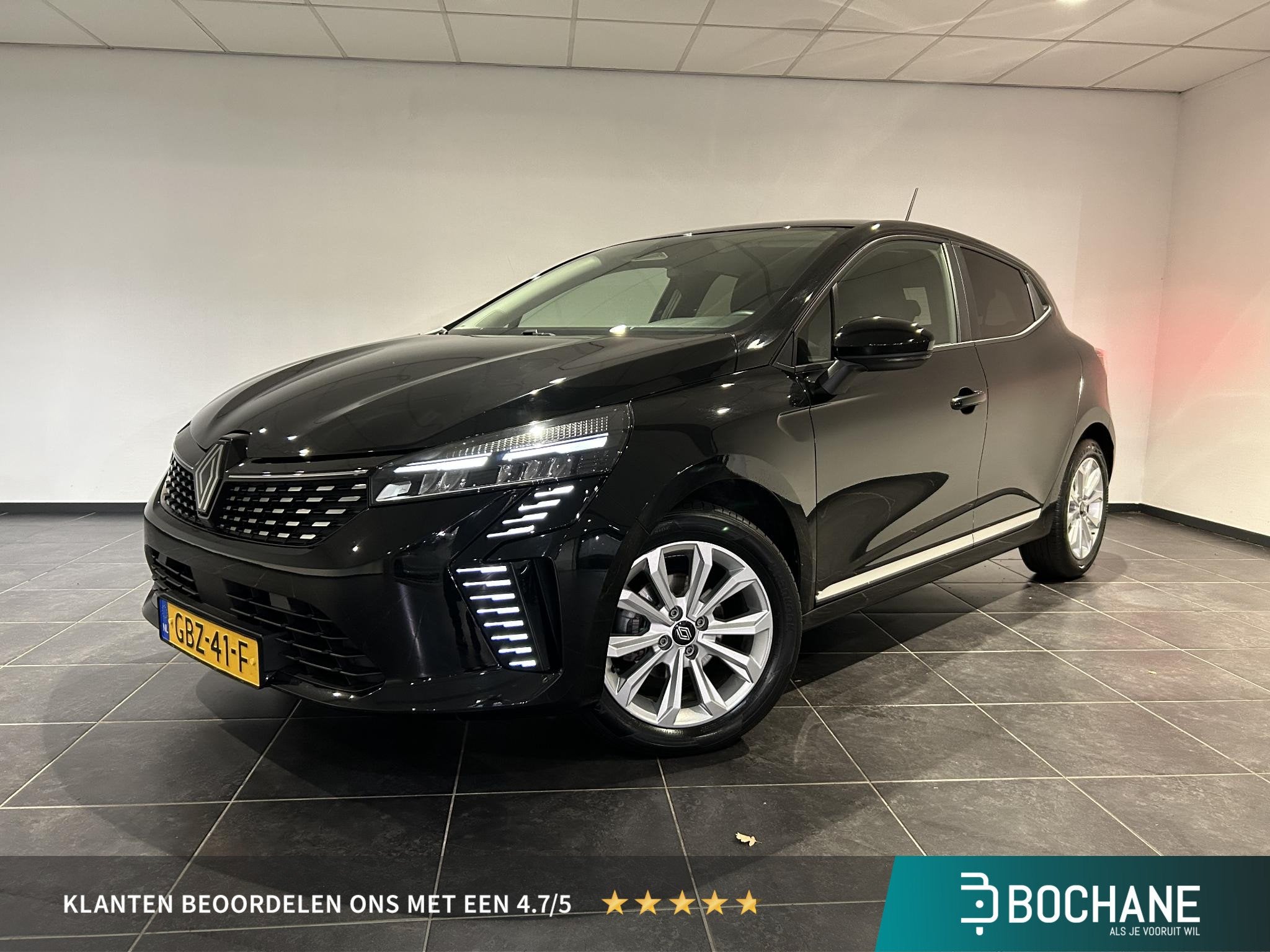 Renault Clio 1.0 TCe 90 GPF evolution | Navigatie | Achterui, Auto's, Voorwielaandrijving, Stof, Gebruikt, Zwart