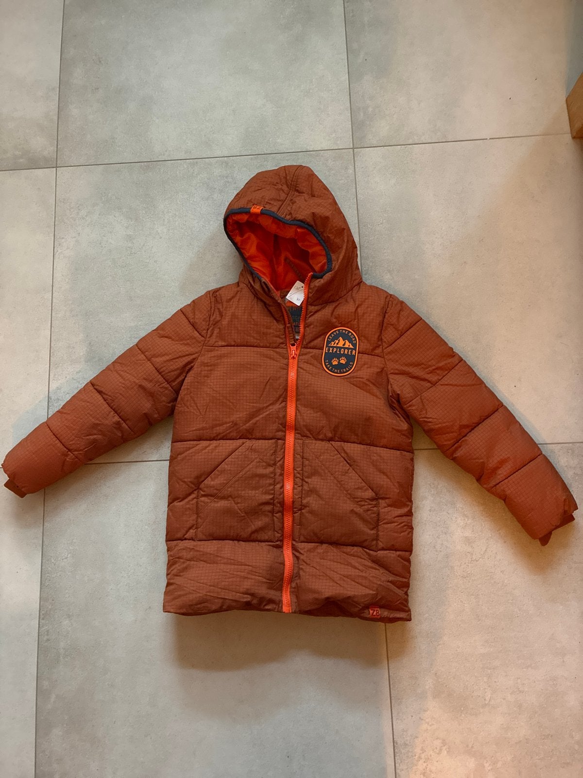 Z8 Winterjas Maat 128/134, Ophalen of Verzenden, Zo goed als nieuw, Jongen, Jas