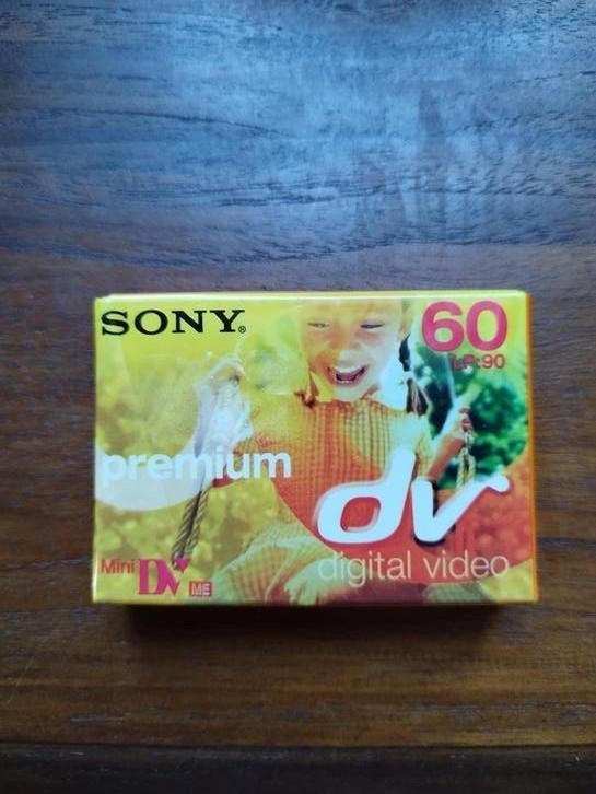 Sony Mini DV Premium 60 minuten videoband, Ophalen of Verzenden, Overige soorten, Camera