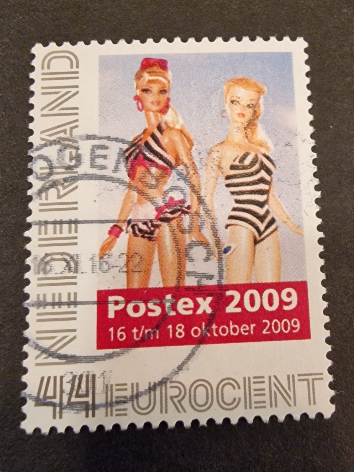 kv809 persoonlijke Postzegel Postex 2009 Barbie Gestempeld, Postzegels en Munten, Postzegels | Nederland, Ophalen of Verzenden