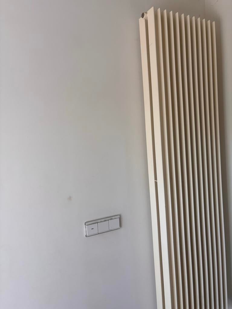 Decor radiator vertikaal 200 x 50 cm Vasco Tulipa TV 2, Ophalen, Gebruikt, Radiator, Minder dan 60 cm