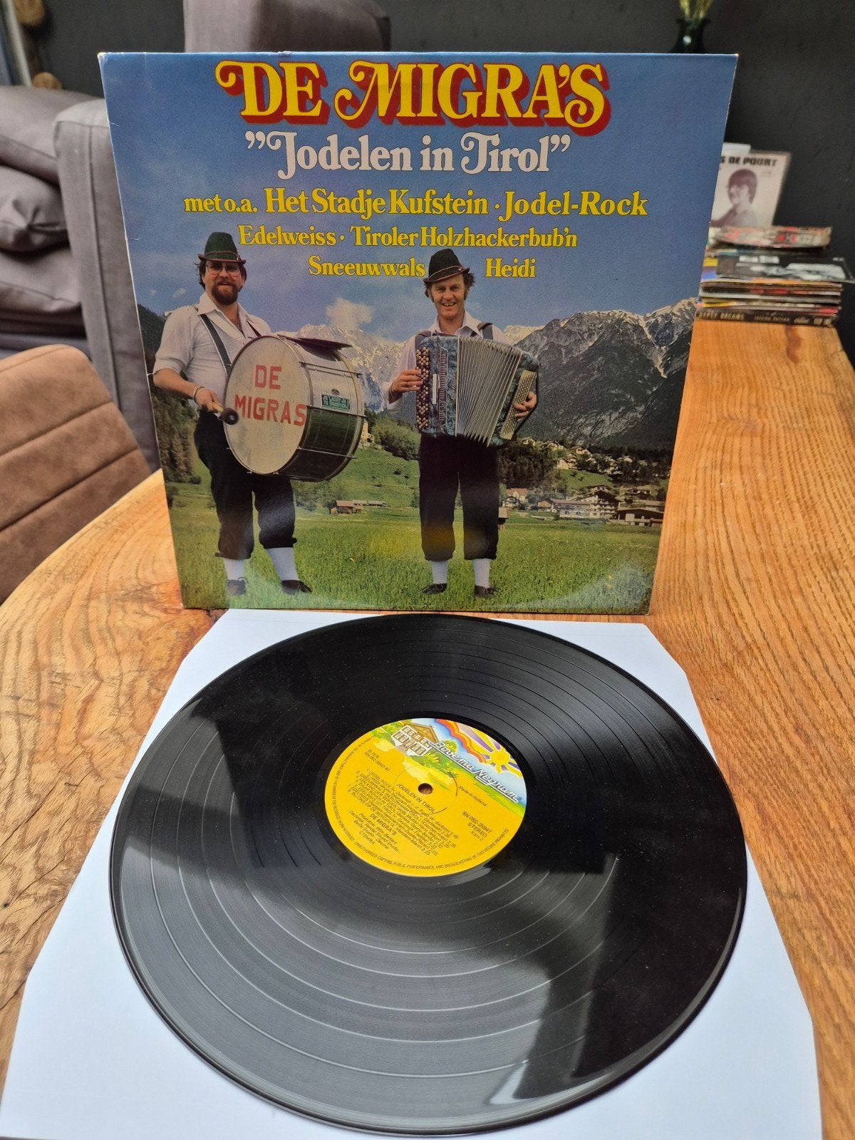 De Migra's - Jodelen in Tirol LP (1981), LP, Gebruikt, Overige genres, Ophalen of Verzenden