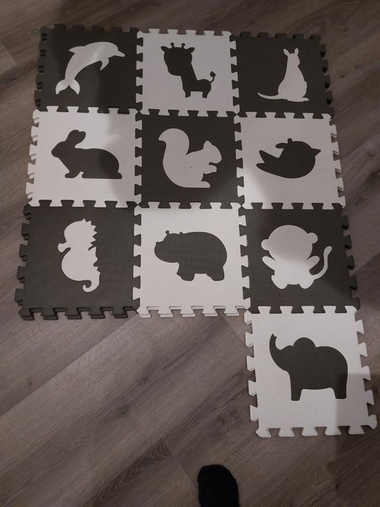20 foamtegels, Ophalen of Verzenden, Gebruikt