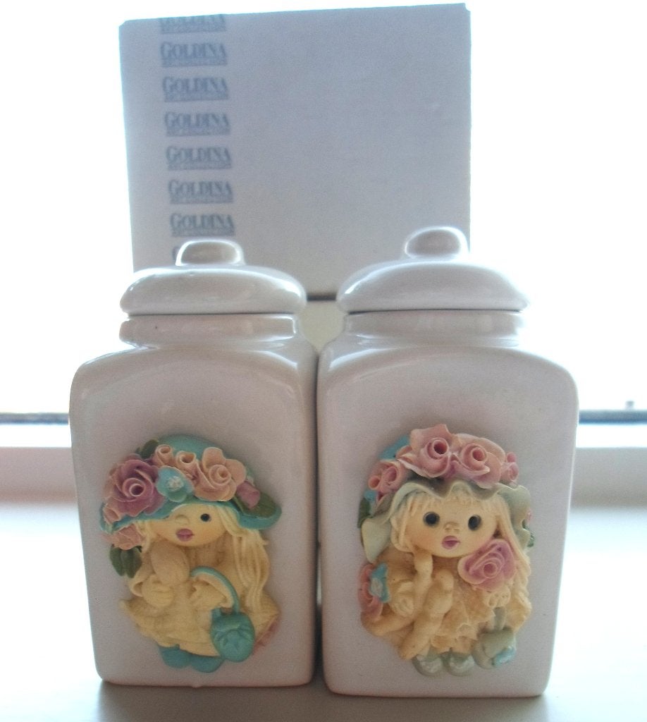 2 Kruidenpotjes.Goldina Collection. Nieuw in doos., Ophalen of Verzenden