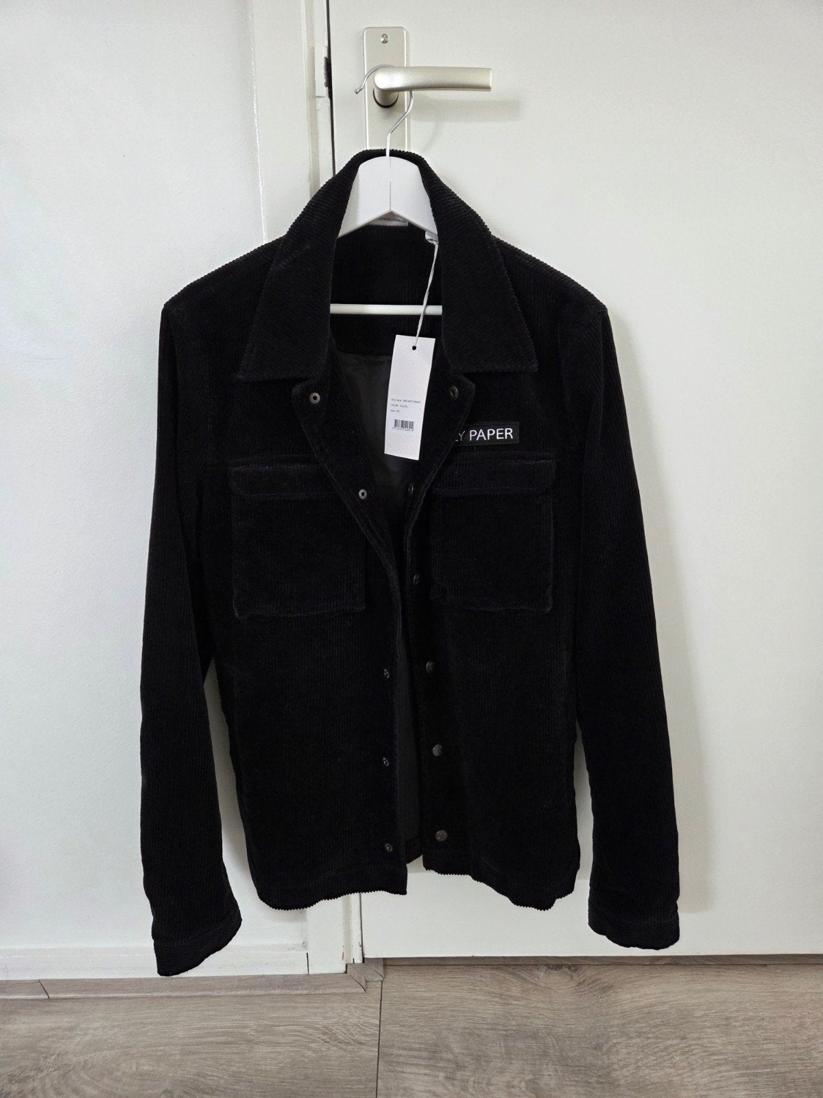 NIEUW! Originele Daily Paper Cargo Jacket Corduroy, Zwart, Nieuw, Ophalen of Verzenden, Daily Paper