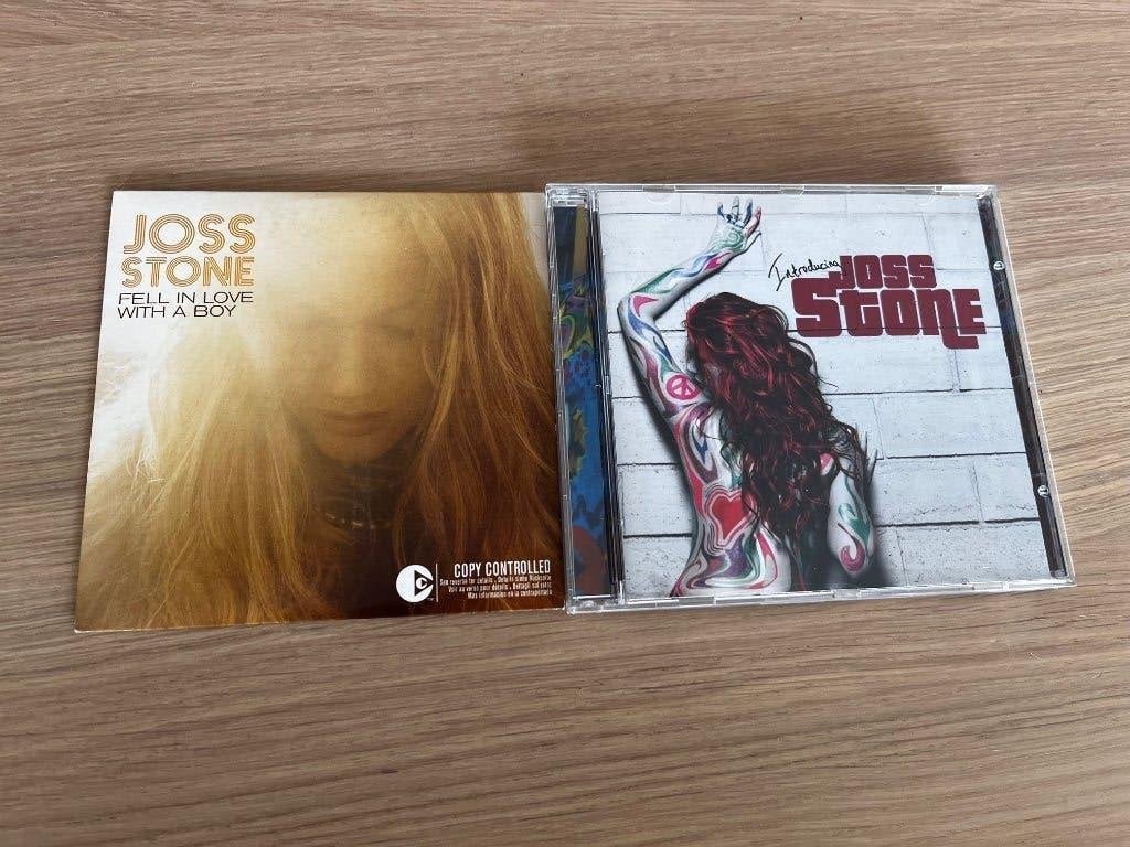 Joss Stone Introducing CD + Fell In Love with a boy single, Ophalen of Verzenden, Zo goed als nieuw, Single