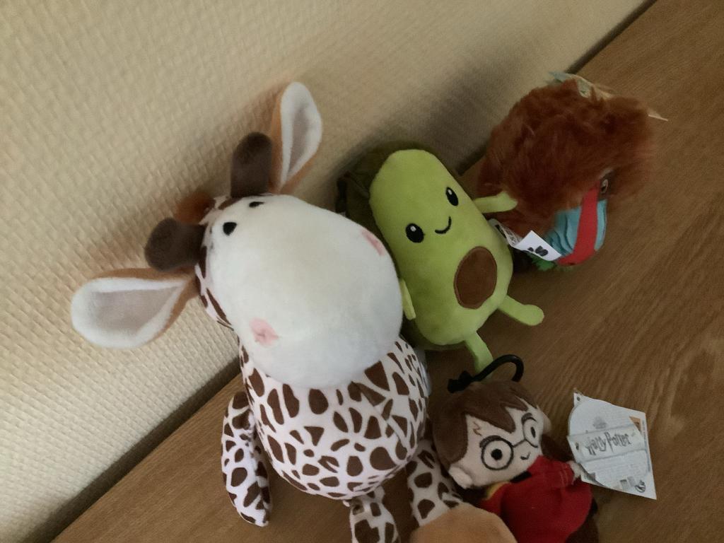Leuke knuffels: Giraf, Avocado, Harry Potter, Mandril, Kinderen en Baby's, Speelgoed | Knuffels en Pluche, Overige merken, Giraf