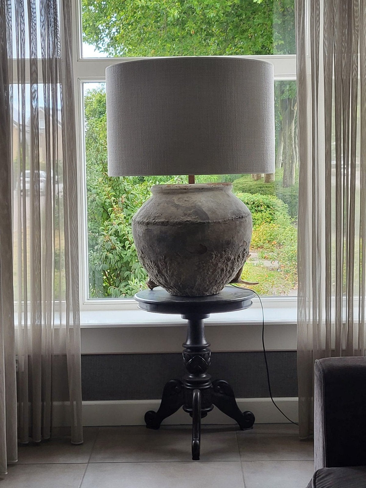 lampenkap, Huis en Inrichting, Lampen | Lampenkappen, Ophalen, 70 cm, Rond, Nieuw