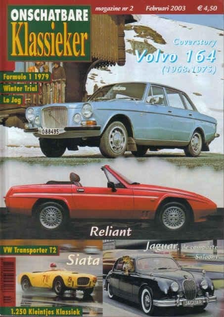 OK 2 2003 : Volvo 164 - VW Bus T2 - Peugeot 205 - Reliant, Ophalen of Verzenden, Gelezen, Algemeen