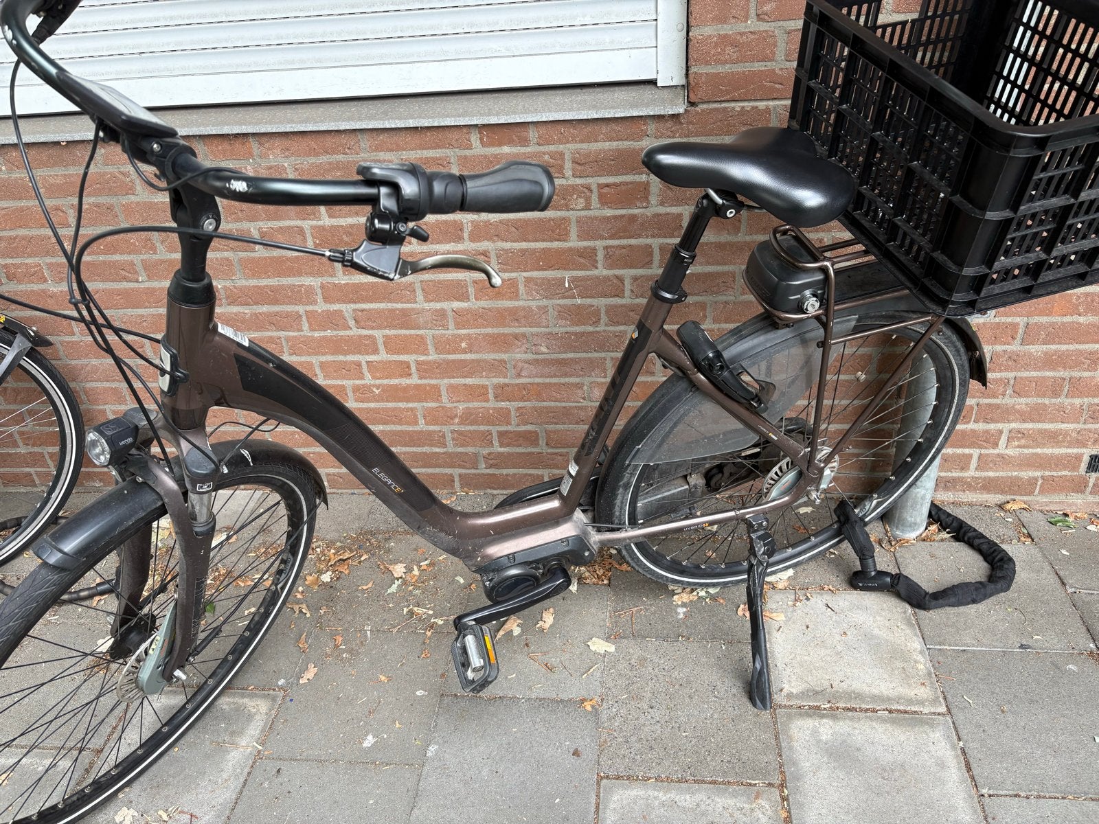 Giant Elegance+ Hybrid e-bike - lage instap - 2.077 km, Ophalen, Gebruikt, Giant, 50 km per accu of meer