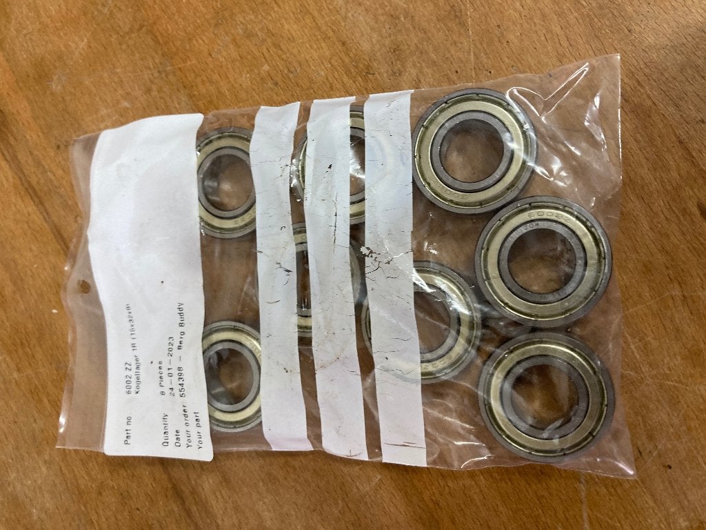 Zeven lagers 6002 ZZ Berg Buddy, Ophalen, Nieuw, Berg