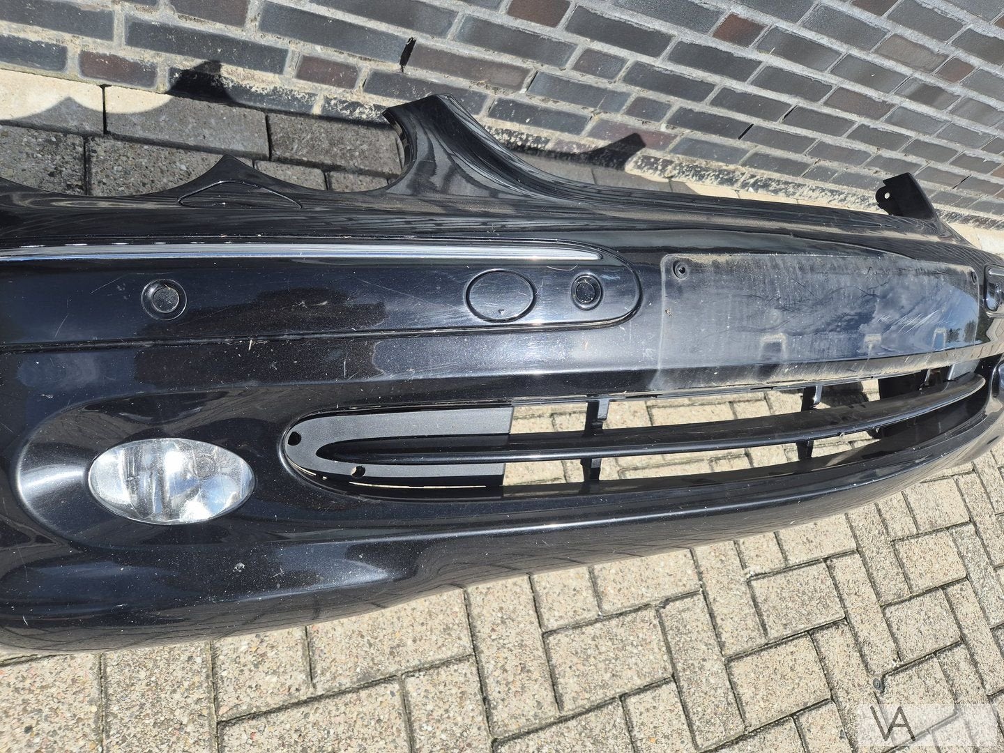 Voorbumper van Mercedes CLK klasse W209 2002 - 2009 met pdc, Gebruikt, -, Voor, Ophalen of Verzenden