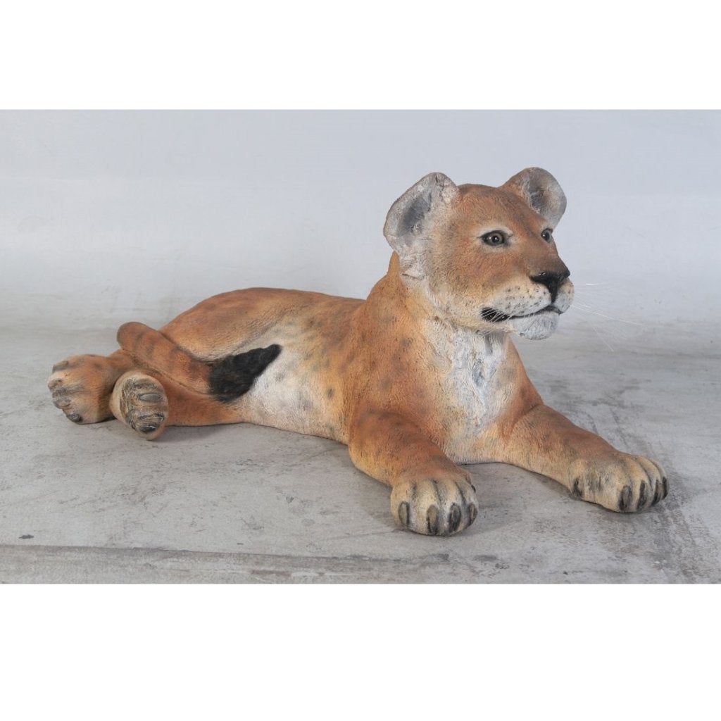 Lion Cub – Welp Leeuw beeld 86 cm, Ophalen, Nieuw, Overige soorten, Overige typen