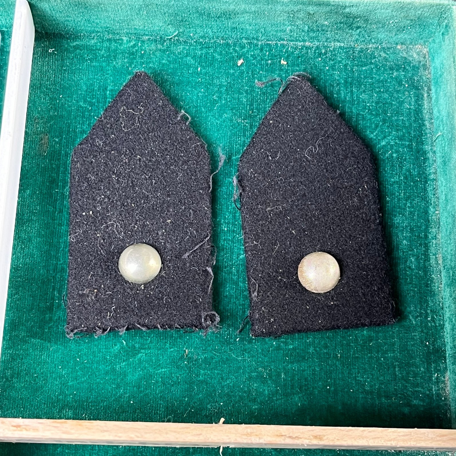 Kraagspiegel set ADJUDANT TECHNISCHE DIENST pré 1963, Ophalen of Verzenden, Landmacht, Nederland, Embleem of Badge