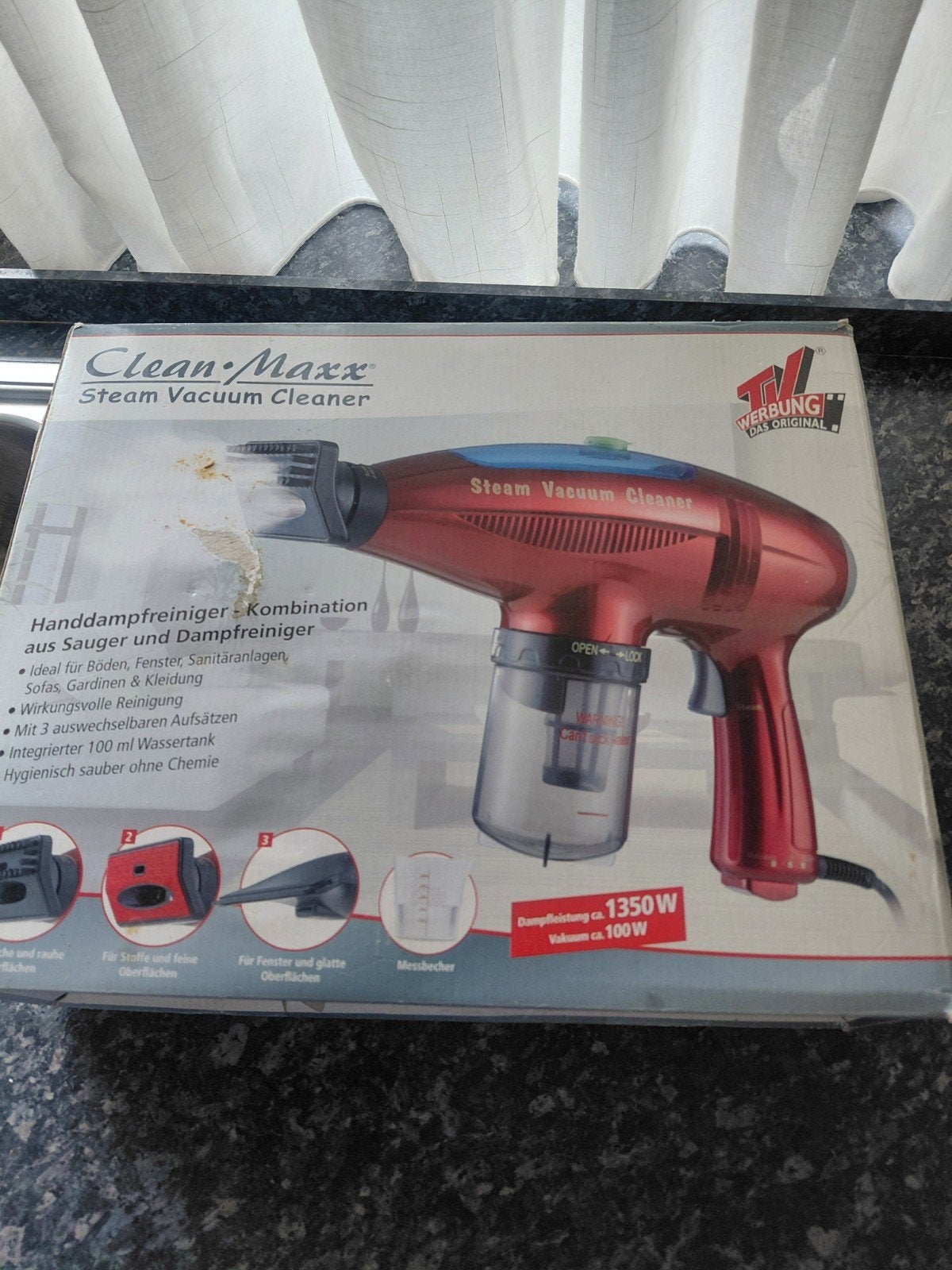 Stoomreiniger Clean Maxx steam Vacuum cleaner, Ophalen of Verzenden