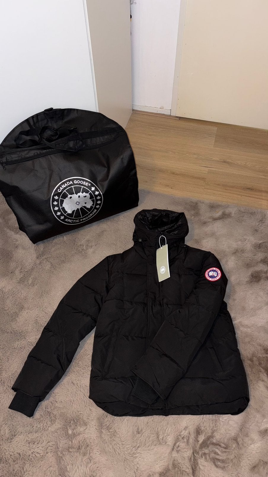 Canada Goose Macmillan Zwart (Maat S/M/L), Ophalen, Nieuw, Zwart