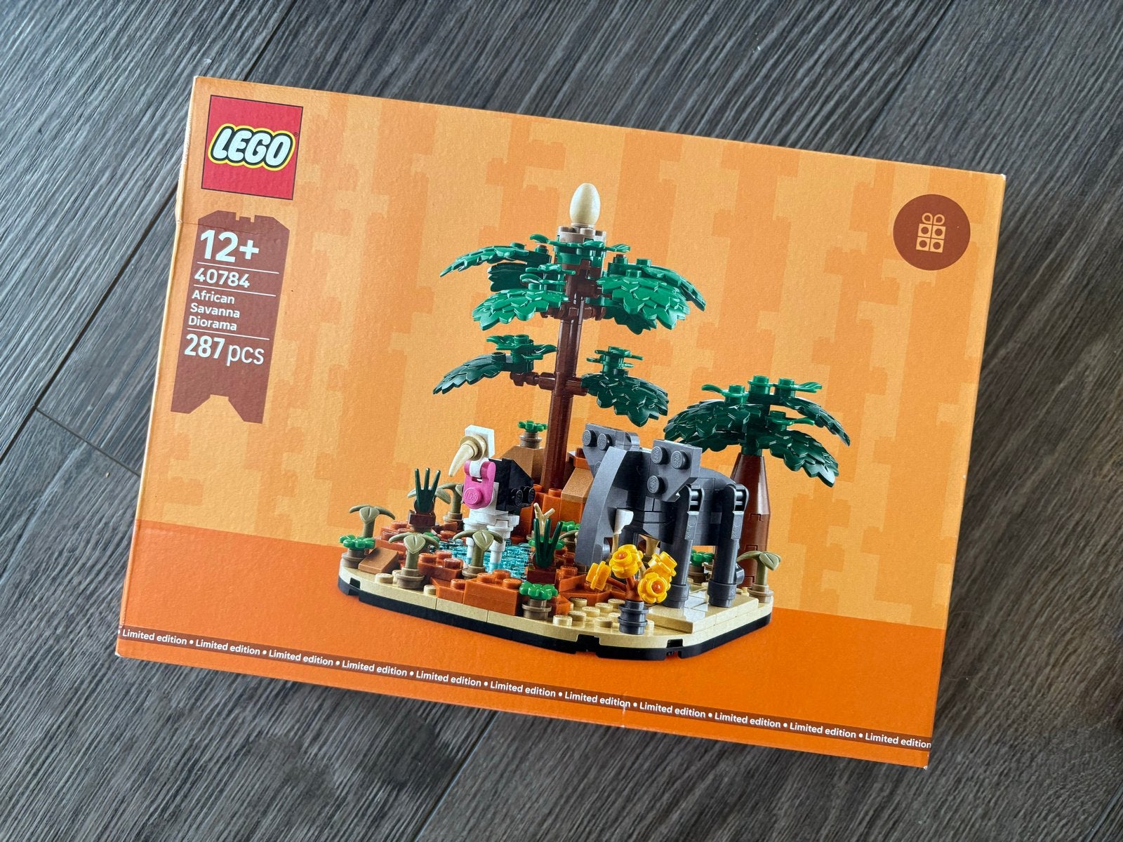 LEGO 40784 African Savanna Diorama - Limited Edition nieuw, Overige thema's, Lego, Nieuw, Ophalen of Verzenden