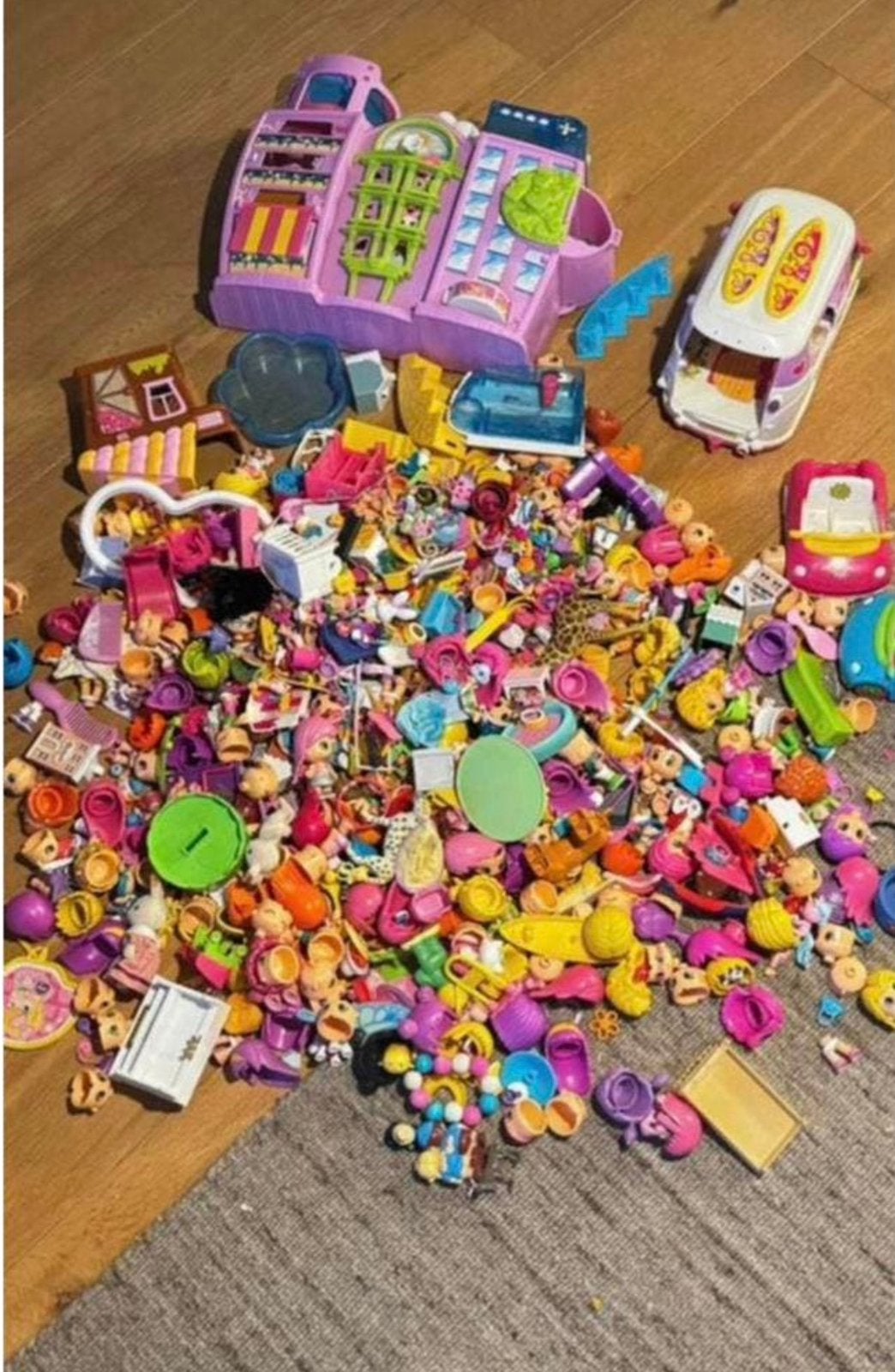 Grote Pinypon speelgoed set, Ophalen of Verzenden, Zo goed als nieuw, Overige typen
