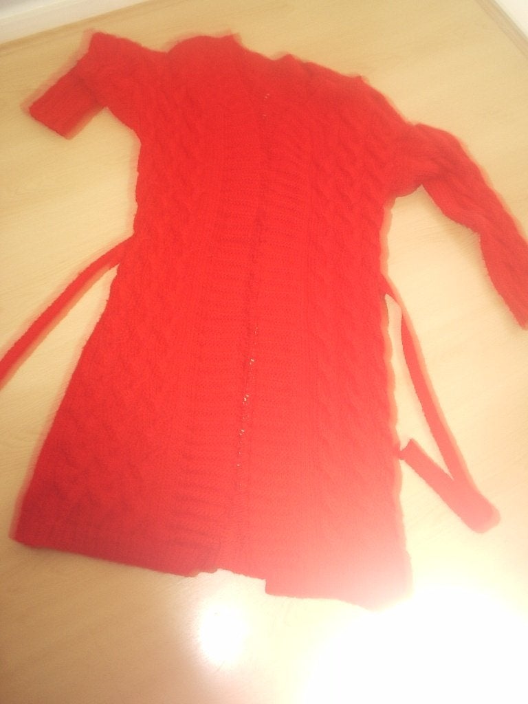 ROOD 3/4 VEST MAAT S, Ophalen of Verzenden, Zo goed als nieuw, Maat 36 (S), Rood