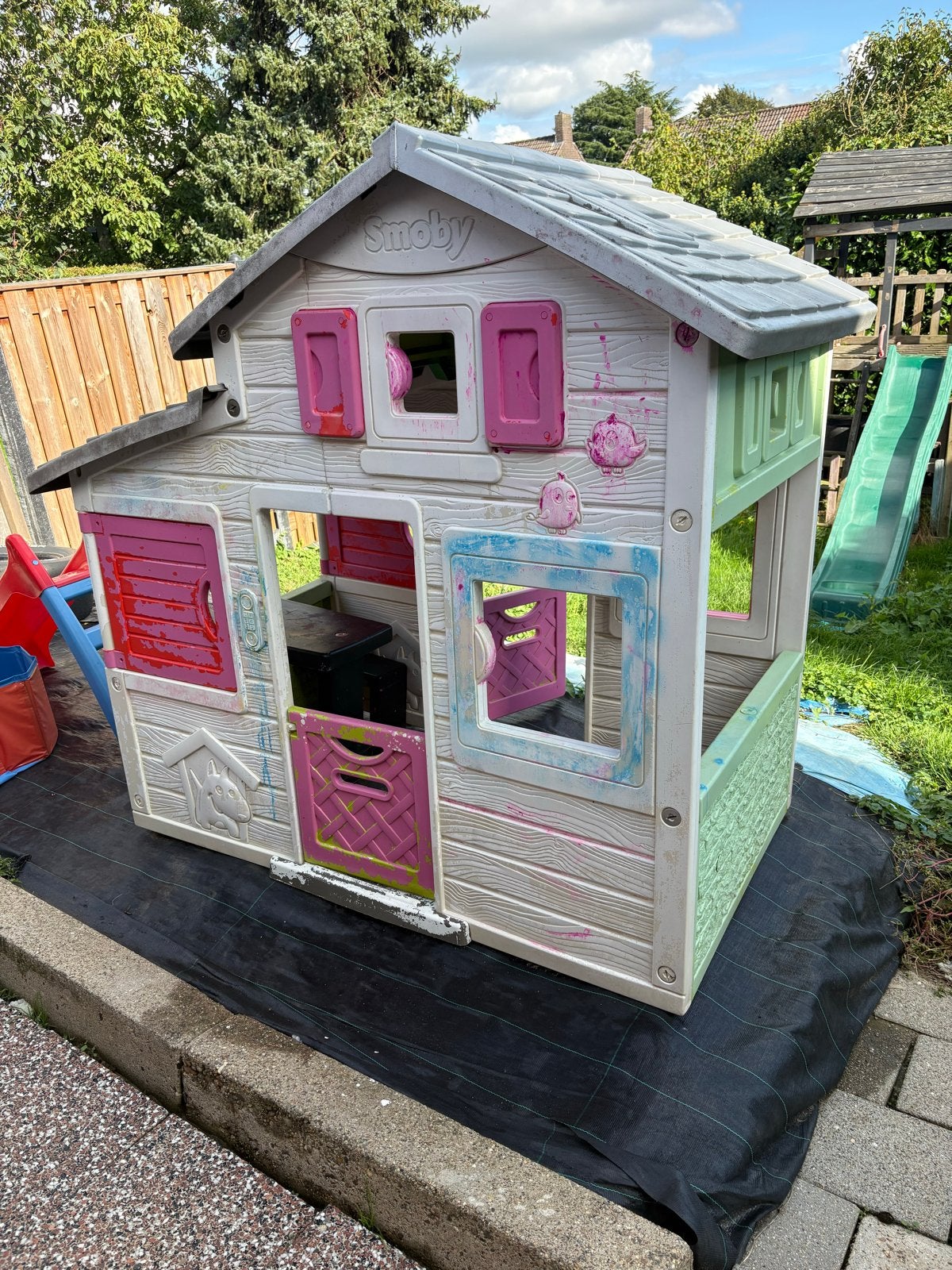 Smoby Speelhuisje - Gebruikt, Ophalen, Gebruikt, Kunststof